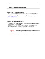 Preview for 13 page of Gates Underwater Products EM5 ULTRA Setup, Use And Care Manual