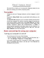 Preview for 5 page of Gateway 15" touch User Manual