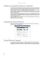 Preview for 8 page of Gateway GM5457H User Manual