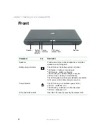 Preview for 12 page of Gateway M305 User Manual