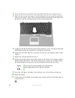 Preview for 6 page of Gateway M320 Hardware Replacement Manual