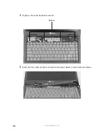 Preview for 10 page of Gateway M405 Hardware Replacement Manual