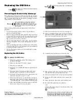 Preview for 3 page of Gateway M685 Hardware Replacement Manual