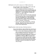 Preview for 67 page of Gateway MT6704h (French) Manual Du Matériel