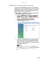 Preview for 71 page of Gateway MT6704h (French) Manual Du Matériel