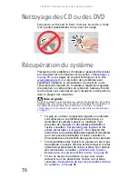 Preview for 84 page of Gateway MT6704h (French) Manual Du Matériel