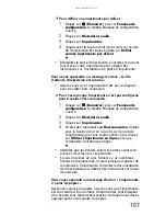 Preview for 115 page of Gateway MT6704h (French) Manual Du Matériel