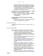 Preview for 118 page of Gateway MT6704h (French) Manual Du Matériel