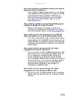 Preview for 123 page of Gateway MT6704h (French) Manual Du Matériel