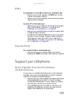 Preview for 135 page of Gateway MT6704h (French) Manual Du Matériel