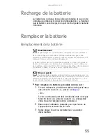 Preview for 63 page of Gateway MT6704h Manual Du Matériel