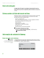 Preview for 5 page of Gateway MX6111m Documentación Del Hardware