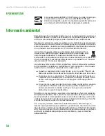 Preview for 57 page of Gateway MX6111m (Spanish) Documentación Del Hardware