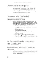 Preview for 10 page of Gateway NV-40 Guía De Referencia