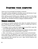 Preview for 6 page of Gateway NV47H User Manual