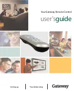 Gateway Remote Control User Manual preview