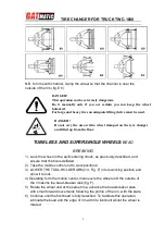 Preview for 10 page of GATmatic TWC-1600 Instruction Manual