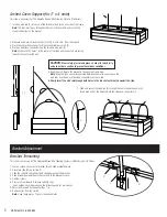 Preview for 6 page of GAURDEN GF Series Assembly & Instruction Manual