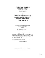 Preview for 3 page of GAYLORD ClearAir RSPC-TPF-PCV Series Installation, Operation And Maintenance Manual