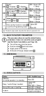 Preview for 17 page of GBD DCD300 User Manual