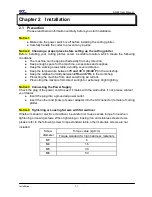 Preview for 9 page of GCC Technologies AR-24 User Manual