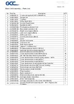 Preview for 6 page of GCC Technologies J5 Series Maintenance Manual