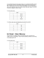 Preview for 17 page of GE Interlogix Calibur CBR-PB3-WD Installation Manual