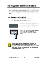 Preview for 26 page of GE Interlogix Calibur CBR-PB3-WD Installation Manual