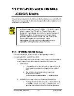 Preview for 31 page of GE Interlogix Calibur CBR-PB3-WD Installation Manual