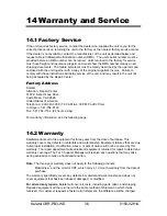 Preview for 36 page of GE Interlogix Calibur CBR-PB3-WD Installation Manual