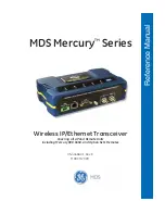 GE MDS Mercury 3650 Reference Manual preview