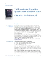 Preview for 7 page of GE Multilin 745 Communications Manual