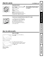 Preview for 5 page of GE 10? Single Door Manual Defrost Owner'S Manual