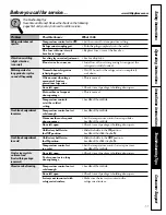 Preview for 11 page of GE 10? Single Door Manual Defrost Owner'S Manual