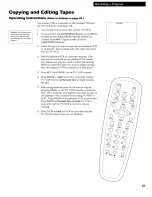 Preview for 29 page of GE 13TVR62 User Manual