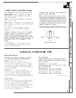 Preview for 9 page of GE 164 D2966P073 Use And Care Manual