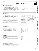 Preview for 15 page of GE 164 D2966P073 Use And Care Manual