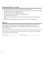 Preview for 28 page of GE 2 2-9992 2-9992 Use & Care Manual