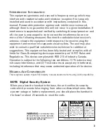 Preview for 3 page of GE 2-9950 User Manual