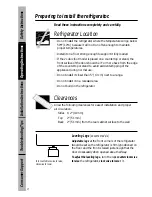 Preview for 8 page of GE 2 Cubic Foot Series Owner'S Manual & Installation Instructions