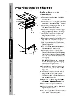 Preview for 10 page of GE 2 Cubic Foot Series Owner'S Manual & Installation Instructions