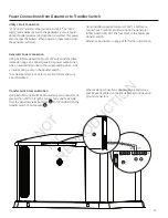 Preview for 27 page of GE 20 kW Home Installation And Start-Up Manual