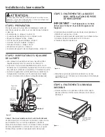 Preview for 22 page of GE 206C1559P197 Installation Instructions Manual