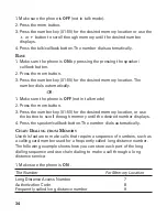 Preview for 34 page of GE 21015 User Manual