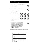 Preview for 9 page of GE 24926 - Remote Control With Glow Keys Instruction Manual