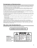 Preview for 3 page of GE 25860 User Manual