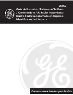 Preview for 39 page of GE 25860 User Manual