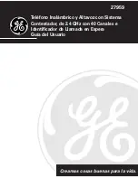 Preview for 51 page of GE 27959 User Manual