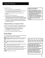 Preview for 23 page of GE 27GT277TX51 User Manual