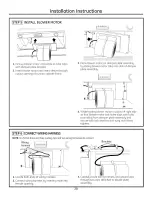 Preview for 20 page of GE 36" CUSTOM HOOD INSERT ZVC36LSS Installation Instructions Manual